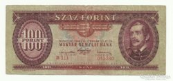 Ritkább 1947 Kossuth címeres 100 Forint