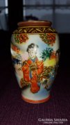 Japán porcelán Satsuma váza