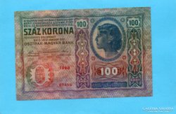 Szép ropogós 100 korona 1912