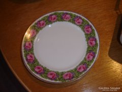 Meseszép vadrózsás tányér  19 cm rose
