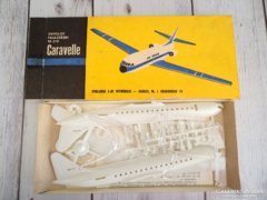 Régi Caravelle repülőgép modell bontatlan