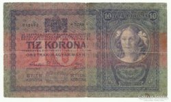 10 korona Bécs 1904 jan. 2. tartás III.  *5