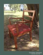 Art deco karos szék,fotel