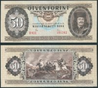 50 forint 1980 UNC