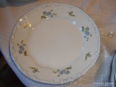 Zsolnay barack virágos mély tányér