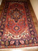 Kézi csomózású Iráni Heriz Perzsa szőnyeg