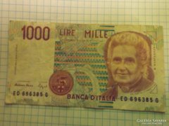   Olaszország 1000 Líra 1991 !!