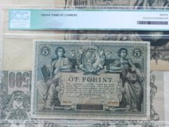 5 gulden(forint) 1881