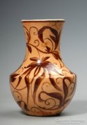Ritka Városlődi pálmaleveles váza, az 1920-as évekből.