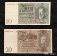 10 - 20 márka 1929 Reichsmark