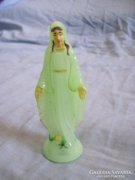 Szűz Mária szobor fluoreszcens sötétben világító figura
