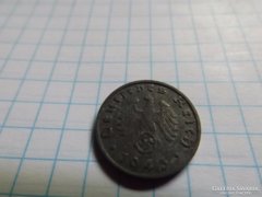   Horogkeresztes 1 Pfennig 1943 "D" !!