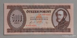 1990-es 5000 Forintos bankjegy