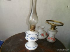 porcelán petróleum lámpa