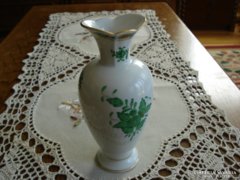 Herend green apponyi vase