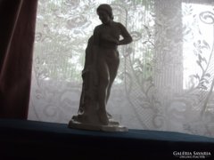 Impozáns méretü antik női akt-szobor-(Kleopátra)-40 cm