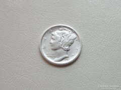 Ezüst Mercury 10 cent 1920 ( dime )