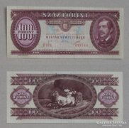 5db 1995-ös 100 Forintos bankjegy sorszám követő