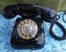 Antik bakelit telefon, az 1920-as - 30-as évekből!