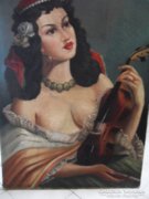 Kisfaludi - Cigánylány hegedűvel