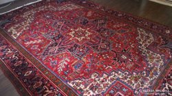 Újszerű Heriz perzsa szőnyeg 400x300 