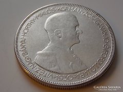 1930. évi ezüst 5 pengő F/VG 02.