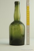 "Réthy Chinavasbor" zöld üvegpalack