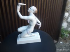 Antik Herendi figurális porcelán