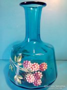 Moser cobalt blue glass vase