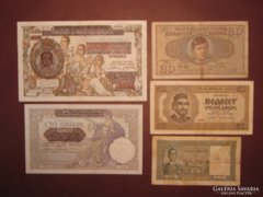 Régi Jugoszláv bankjegyek