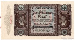 Németország 2 millió német inflációs Márka, 1923