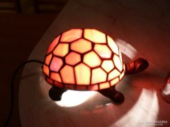 Tiffany teknős alakú lámpa