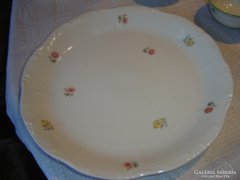 Zsolnay hatalmas kínálós tányér