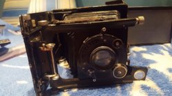 Bergheit Antik fényképezőgép (1920-as évek környékéről)