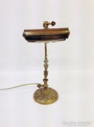 Antik réz asztali lámpa 