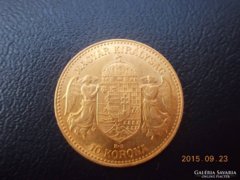 Nagyon szép 1906 os Arany 10 korona 