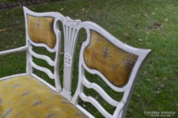 Romantikus garnitúra- szófa + 2 szék - vintage UTOLSÓ ÁR!!!