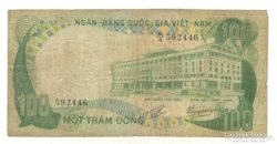 100 dong 1972 Dél Vietnam