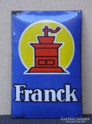 Reklámtábla, zománc tábla - Franck kávé