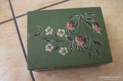 Painted wooden gift box for sale!