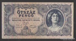 500 pengő 1945.  GYÖNYÖRŰ!!  