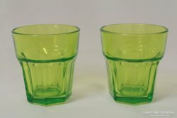Uránzöld poharak párban