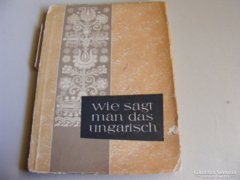 retro IBUSZ könyv német turistáknak