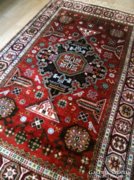 Kaukázusi kazak mintás selyem szőnyeg