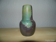 Antik Zsolnay váza, kísérleti példány, 1880-as évek