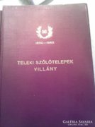 Telek szölötelepek villány Dedikált