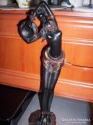 Néger női szobor(28cm)