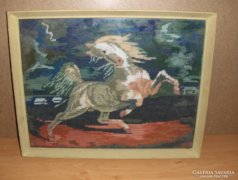 Goblein kép, Delacroix: Villámlástól megriadt ló