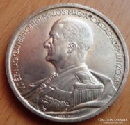 aUNC Horthy ezüst 5 pengő 1939