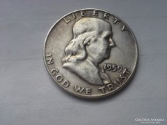 Usa fél dollár 1959 szép db keresett